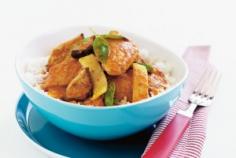 Thai red curry chicken