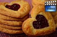 Raspberry Butter Cookies