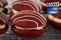 Red Velvet Whoopie Pies
