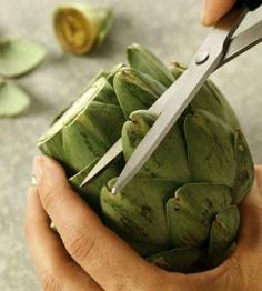 Artichokes: Learn how to prep and prepare #artichokes and serve them with a delicious herb butter sauce!