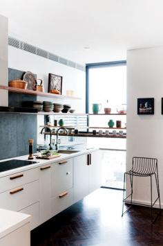 cocina blanca moderna