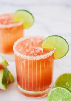 Boozy Watermelon Coconut Refresher