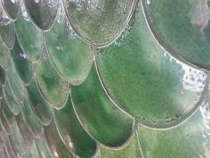 fish scale tiles at longrain (melbourne restaurant)  - photo by martin young via flickr