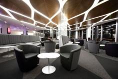 Virgin Australia Lounge, Melbourne Airport.