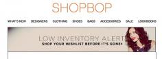 #Shopbop understand their target customer and thinks about them at every touchpoint- even letting them know when there are only a few of an item left! #Branding #TargretCustomer