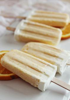 HOMEMADE CREAMSICLES