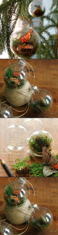 DIY TERRARIUM ORNAMENTS