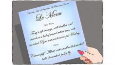 Will I be 'roasted' for pinning this? Labor Party Blue Tie Fundraising Menu by Michael Leunig.