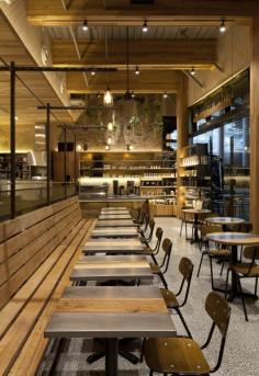 Pablo & Rusty’s / Giant Design  Architects: Giant Design  Location: Castlereagh Street, Sydney NSW 2000, Australia Associate: Chris Wilks Director: Ed Kenny Photographs: Andrew Worssam