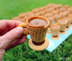 Edible teacup cookies recipe