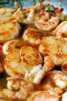 Key Lime #Shrimp and Scallops recipe