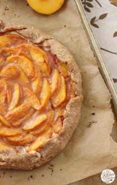 Peaches and Cream Crostata