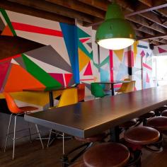 Back at the bar, where the mixology magic happens, colour is on the menu once more, but for those revellers who can’t (be bothered to) make it inside from the courtyard, there’s a refreshment trailer within arm’s length...