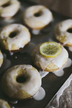 LEMON GLAZED DONUTS
