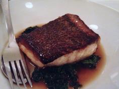 Groper/onion/ kale - ester restaurant sydney