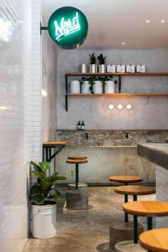 Inspired by burger chains in the States, Adelaide&#8217;s Nordburger has a clean, New York subway-inspired aesthetic and a focus on quality food. Photograph by Jonathan VDK.