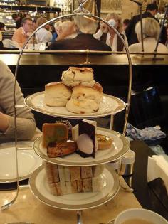 Afternon Tea at The Wolseley in London. #teatime #wishlist