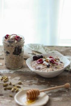 CHERRY CARDAMOM BIRCHER MUESLI