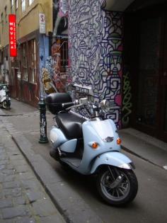 Street Art outside Movida, Melbourne