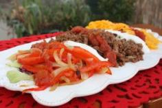 Turkey Fajita Salad - delicious and satisfying, and only 10 WW points!!!