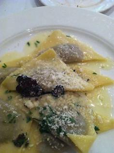 Beef cheek ravioli at Babbo in New York. #ravioli #pasta #italian #wishlist