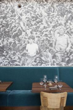 Farmshop in Marin with Mural