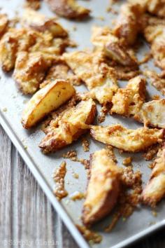 Crispy Cheddar Baked Fries