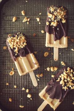 peanut butter cup ice cream bars