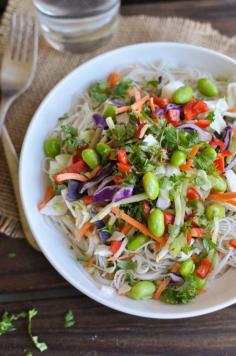 Asian Salad with Sesame Ginger Dressing