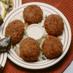 Baked Falafel Wraps with Tzatziki Sauce Recipe