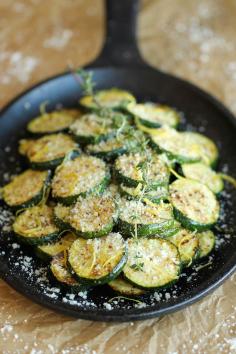 Parmesan Lemon Zucchini