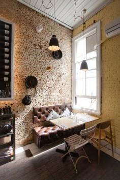 Matt Woods for Avido - in love with the seating #interiorinspiration