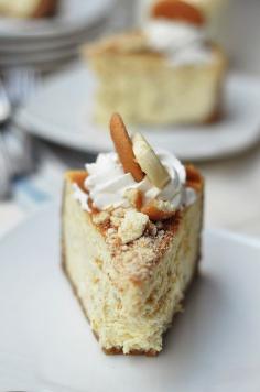Bourbon Banana Pudding Cheesecake