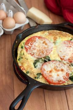 Cheesy Potato and Vegetable Frittata