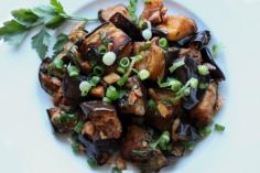 Eggplant Salad Japanese Style Recipe.