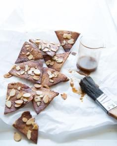 Sweet Pita Chips with Brown Sugar & Honey