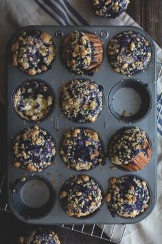 Blueberry Swirl Muffins