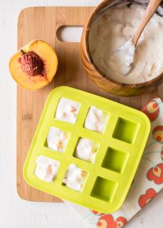 3-INGREDIENT HONEY PEACH FROYO BITES