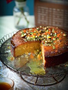 orange polenta cake