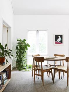 The East Melbourne apartment of artists Rowena Martinich and her husband Geoffrey Carran. Photo - Eve Wilson. Production – Lucy Feagins / The Design Files.