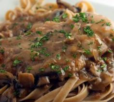 Slow Cooker Chicken Marsala with Fettuccine Recipe