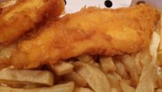 Delicious fish and chips