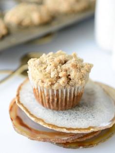 banana streusel muffins