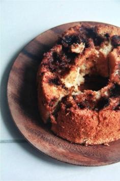 honey lemon brown sugar chiffon cake