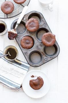 soft-center chocOlate espresso cakes