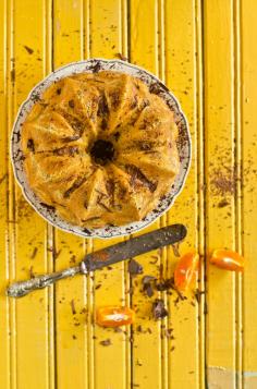 Marmita: Bolo de tangerina e chocolate