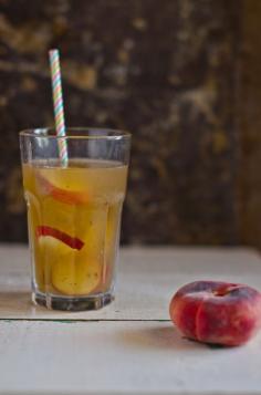 Marmita: Chá fresco de lemongrass e pêssego