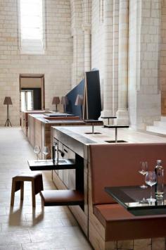 Abbaye de Fontevraud by Jouin Manku in Anjou, France | www.yellowtrace.c...