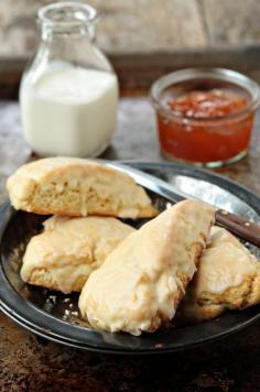 Glazed Orange Scones