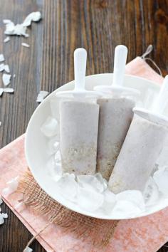 RASPBERRY COCONUT TART POPSICLES